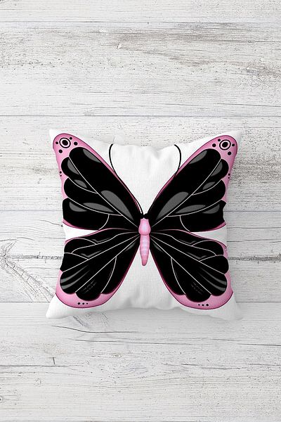 linazaitun One Side Printed Hidden Zipper Decorative Pillowcase Throw Pillow Case Seat Pillowcase