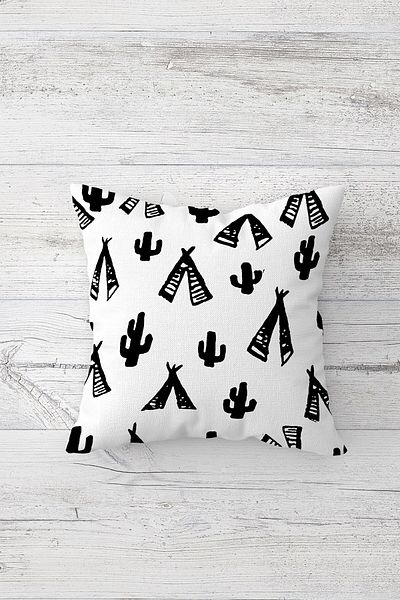 linazaitun One Side Printed Hidden Zipper Decorative Pillowcase Throw Pillow Case Seat Pillowcase