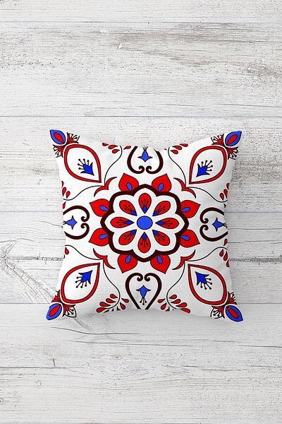 linazaitun One Side Printed Hidden Zipper Decorative Pillowcase Throw Pillow Case Seat Pillowcase