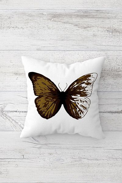 linazaitun One Side Printed Hidden Zipper Decorative Pillowcase Throw Pillow Case Seat Pillowcase