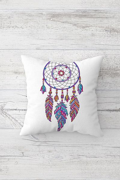 linazaitun One Side Printed Hidden Zipper Decorative Pillowcase Throw Pillow Case Seat Pillowcase