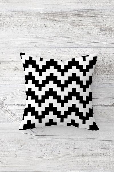 linazaitun One Side Printed Hidden Zipper Decorative Pillowcase Throw Pillow Case Seat Pillowcase