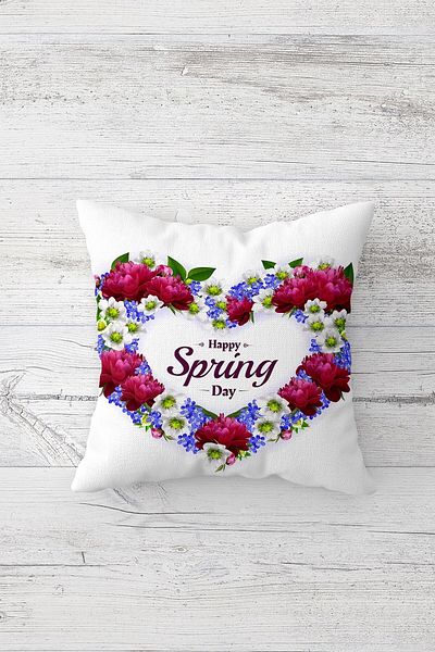 linazaitun One Side Printed Hidden Zipper Decorative Pillowcase Throw Pillow Case Seat Pillowcase