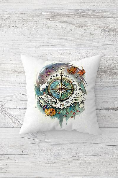 linazaitun One Side Printed Hidden Zipper Decorative Pillowcase Throw Pillow Case Seat Pillowcase