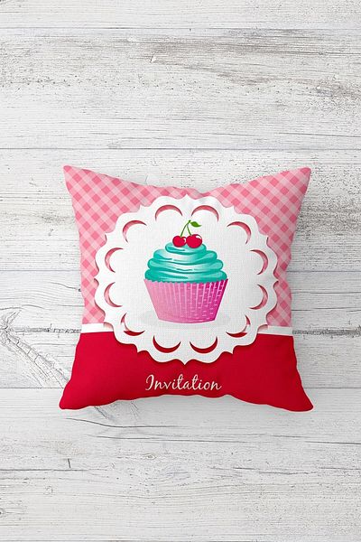 linazaitun One Side Printed Hidden Zipper Decorative Pillowcase Throw Pillow Case Seat Pillowcase