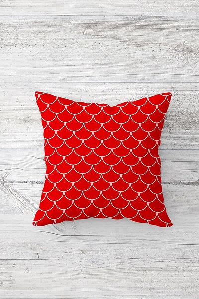 linazaitun One Side Printed Hidden Zipper Decorative Pillowcase Throw Pillow Case Seat Pillowcase