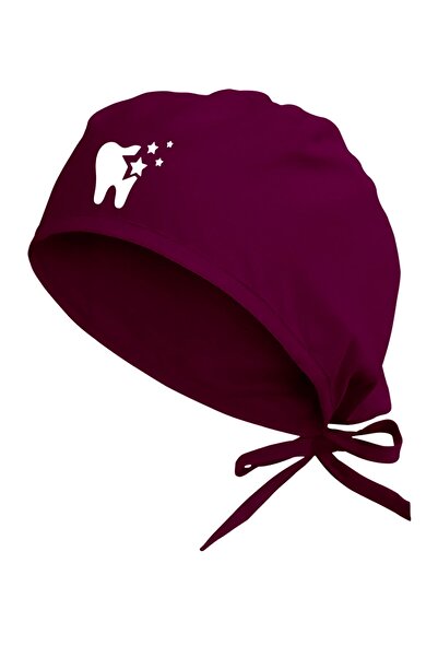 Tasarım Trend Diş Hekimine Özel Tasarım Doktor Bonesi Mürdüm