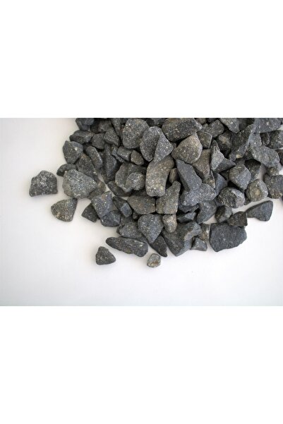 Asenya Siyah Bazalt Taş 10 Kg 1,5-2,5 Cm Siyah Dolomit Dekoratif Taş Bazalt T...