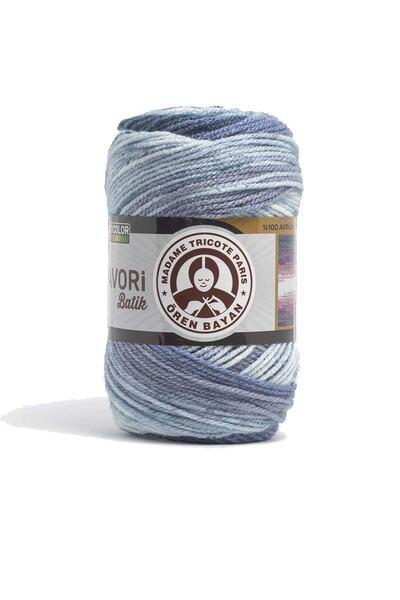 Ören Bayan Favori Batik El Örgü Ipliği 100 Gr 913