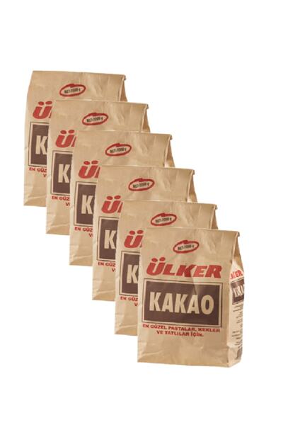 Ülker Toz Kakao 1 Kilogram X6 Adet