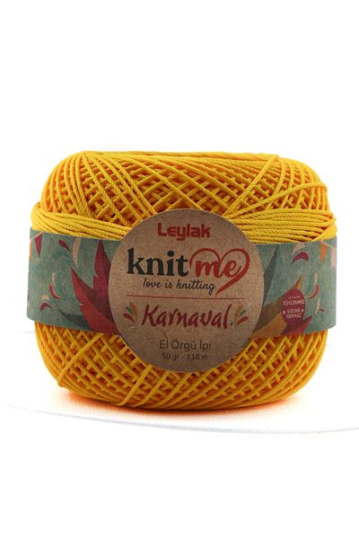 knitme Καρναβάλι 50 gr Στιβαρό, χωρίς τρίχες, πολυεστέρας, πλεκτό χέρι, νήμα Taka Yarn (0506)