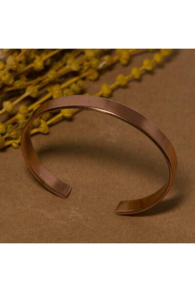 LC19 El Yapımı Şık Tasarım Saf Bakır Bilezik Bakır Takı Bileklik Babalar Günü Unisex Nikel Içermez