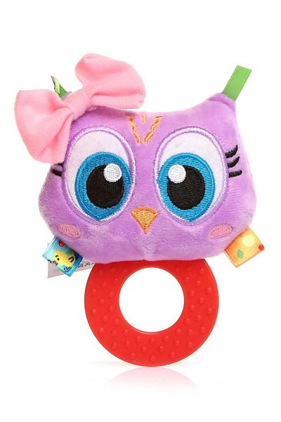 Sozzy Toys Rattle Teethers My Owl Szy213