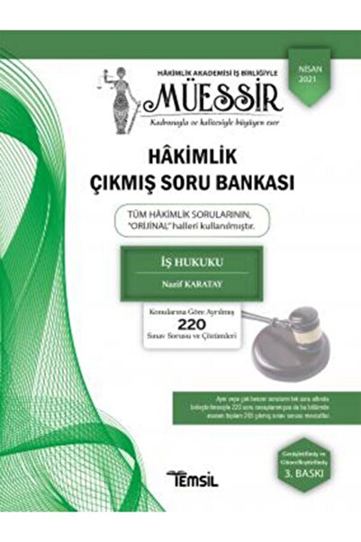 Temsil Kitap Müessir Iş Hukuku