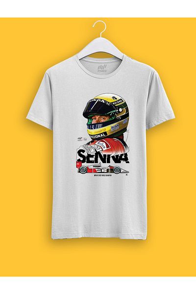 ZEPSTORE T-shirt Ayrton Senna Mclaren Mp4/4