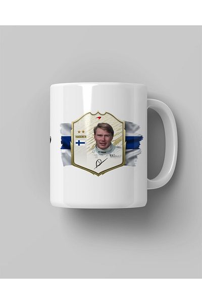 FANBOX SHOP كوب أبيض مطبوع من سلسلة ميكا هاكينين ليجند RFL
