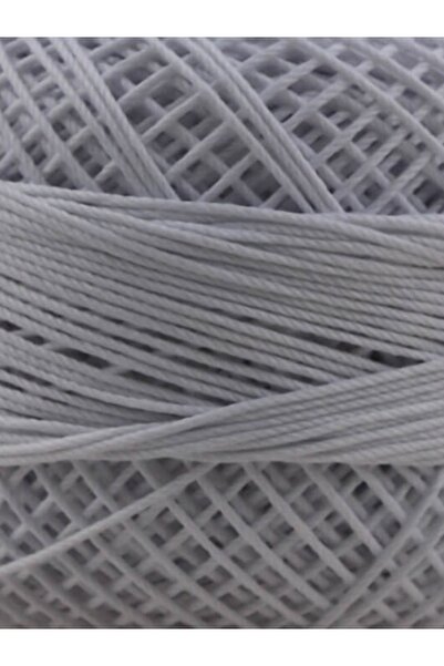 knitme Karnaval 50 Gr 5'li Paket Sağlam Tüylenmez Solmaz Polyestser El Örgü Ipi Taka Yarn (kar Beyaz)