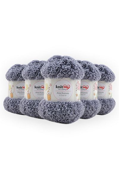 knitme Ανά Κουζού 100 Γρ 5'λι Πακέτο Βaby Χειροποίητο Νήμα Taka Yarn (758)