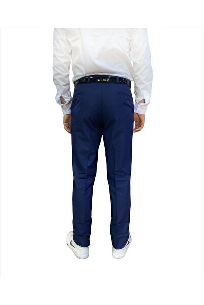 BLUEMOOR Erkek Klasik Kesim Kumaş Pantolon