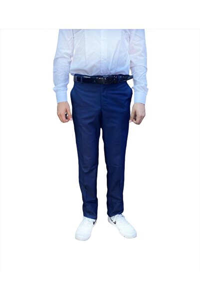 BLUEMOOR Erkek Klasik Kesim Kumaş Pantolon