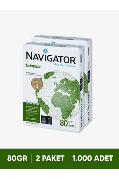 NAVİGATÖR A4 80gr Fotokopi Kağıdı - 2 Paket 1.000 Sayfa