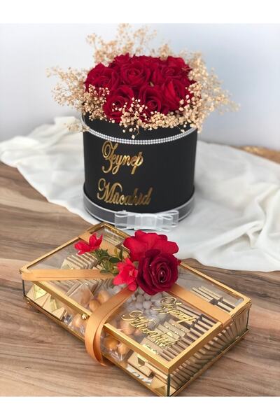 Masalsı Concept Söz Dekoru,isteme Çikolatası,isteme Çiçeği,özel Gün Çikolata,...