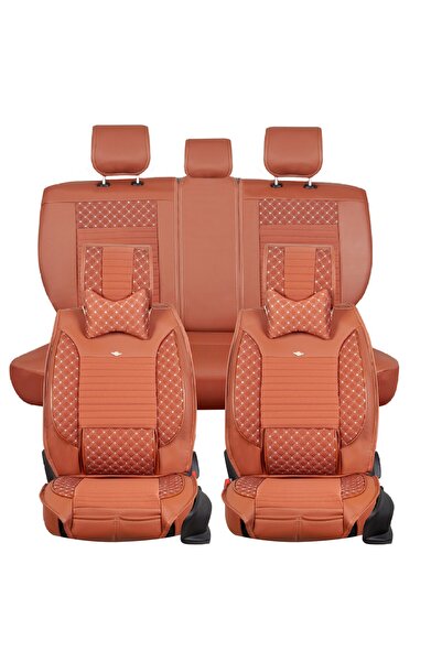 Generic Brand غطاء مقعد سيارة من الجلد الفاخر من Toyota Proace City طقم أمامي...