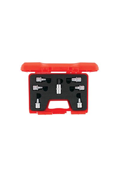 İzeltaş Izeltaş Socket Allen End Set 1/2 Inch 60 mm 7 Pieces
