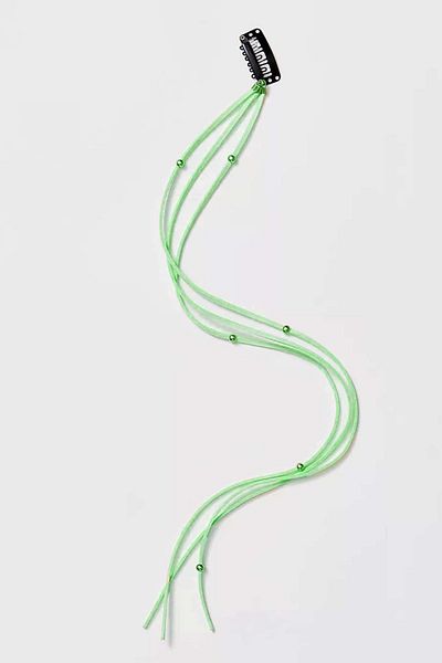 BAHELS Green Hair Extension Hair Braid Ornament Buckle