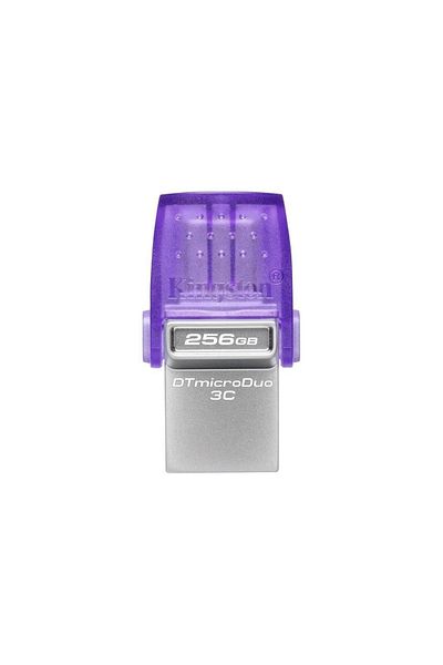 Kingston Duo 256GB DataTraveler MicroDuo 3C 200MB/s Dual USB TypeA + TypeC Flash Memory DTDUO3CG3/256