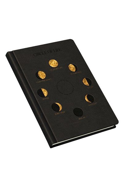 Gıpta Circle Of Life 17x24 120 Yp Lined Rope Stitching Leather Kpk Boutique Notebook