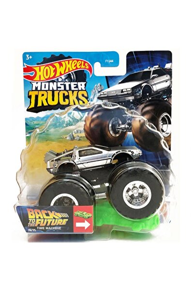 back to the future Hot Wheels Monster Trucks Hotwheels Time Machine Geleceğe ...