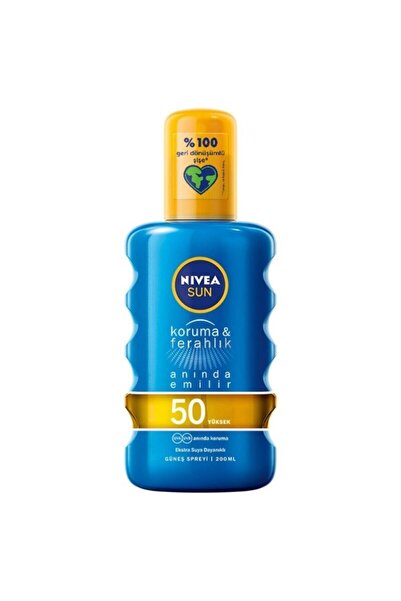 NIVEA Sun Koruma Ferahlık Güneş Spreyi 200 Ml Dağ Private Cosmetics