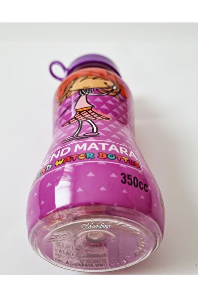 Modellino Licensed Trend Purple Covered 350cc Transparent Water Bottle