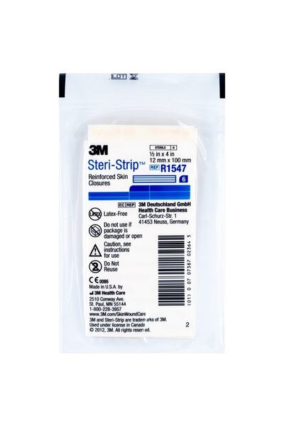 3M Steri Strip 6'lı Mavi 1 Paket