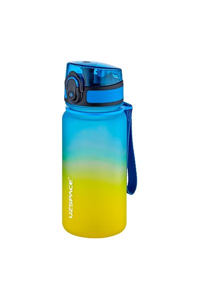 Uzspace Kindergarten Nursery Mini Size 350ml Double Color Motivational Water Bottle 8 Different Colors