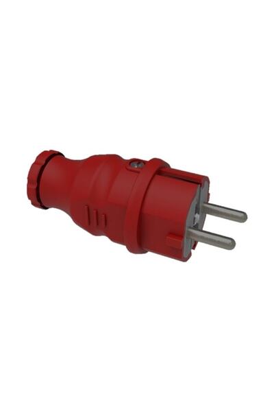 Bemis Kırmızı Kauçuk Düz Fiş Bv6-1402-2011 Kırmızı