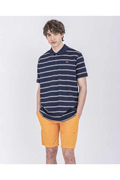 PAUL&SHARK Ανδρικό πλεκτό Poloshirt C.w. βαμβάκι