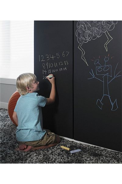 Piksel Grafik Cuttable Chalkboard Wall Cabinet Kitchen Stickable Blackboard