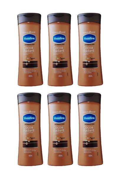 Vaseline Vücut Losyonu Kakao Işıltısı 400 Ml X6 Adet