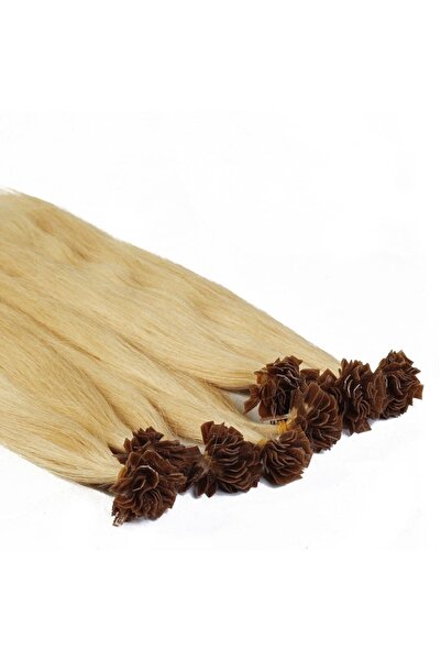 AYTUĞ PERUK %100 Doğal Saç Keratin Kaynak / 25 Adet / 60-70 Cm / Platin Kaynak Saçı