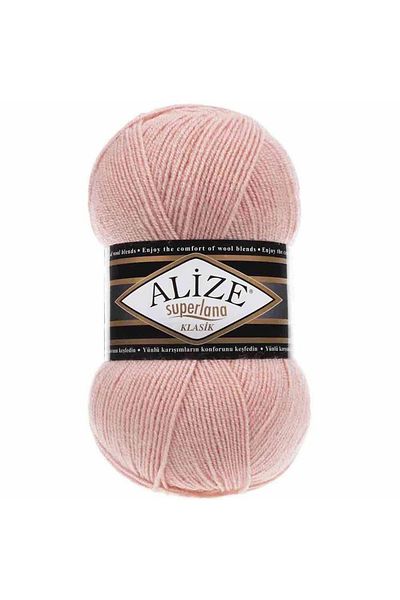 Alize Superlana 363 - Κλασικό Πλεκτό Χειροποίητο Νυφικό Ροζ Σχοινί