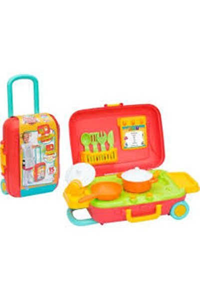 DEDE Candy Mutfak Set Bavulum - Mutfak Eşyaları Oyuncak - Ev Oyuncakları - Mu...