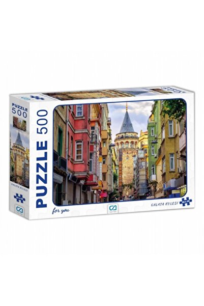 CA Games Ca Puzzle Galata Tower 500 Piece Puzzle