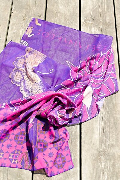 gothamvibes Парео з жіночим візерунком 003 - 95 X 145