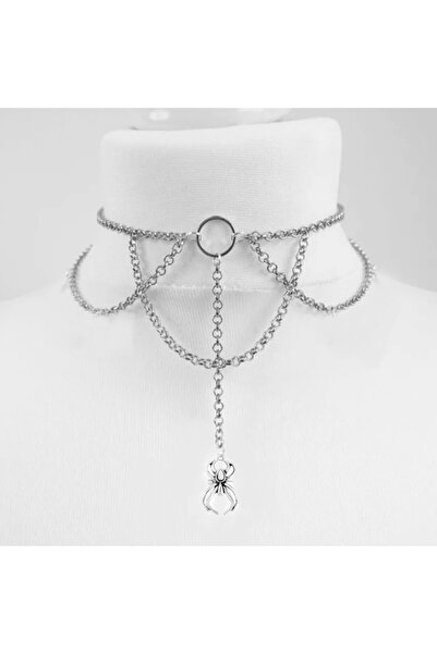 TakıConcept Ankh Yaşam Sembolü Sallantılı Zincir Choker Kolye