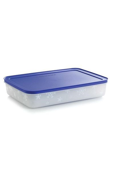 Tupperware Alaska Freezer Storage Container - 2.25 Lt, Blue Lid