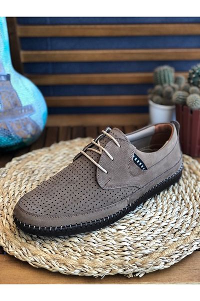 Trextone Casual Genuine Leather Nubuck Adult Summer Handmade Men's Shoes