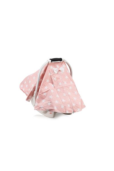 Moje Stroller Cover - Mega Star Pink