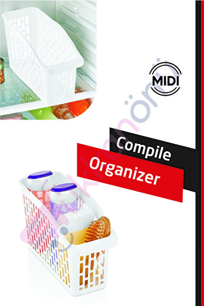 Dükkanönü Buzdolabı Sepeti Dolap Içi Düzenleyici Sepet Organizer